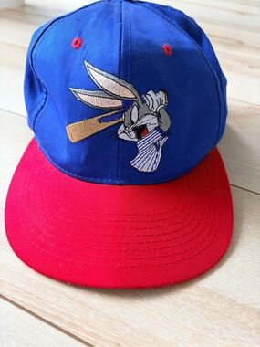 Expos Bugs Bunny 90’sBaseball Cap - Blue & Red